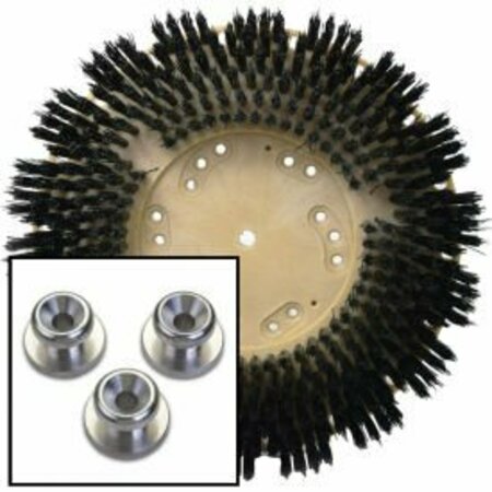 GOFER PARTS Replacement Brush Kit - Poly For Nobles/Tennant 1016811 GBRG18P129